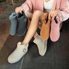 Ins Fashion High Quality Women Winter Snow Boots Plush Waterproof Warm Fur Female Ankle Boots Shallow Solid Rubber Women Boots