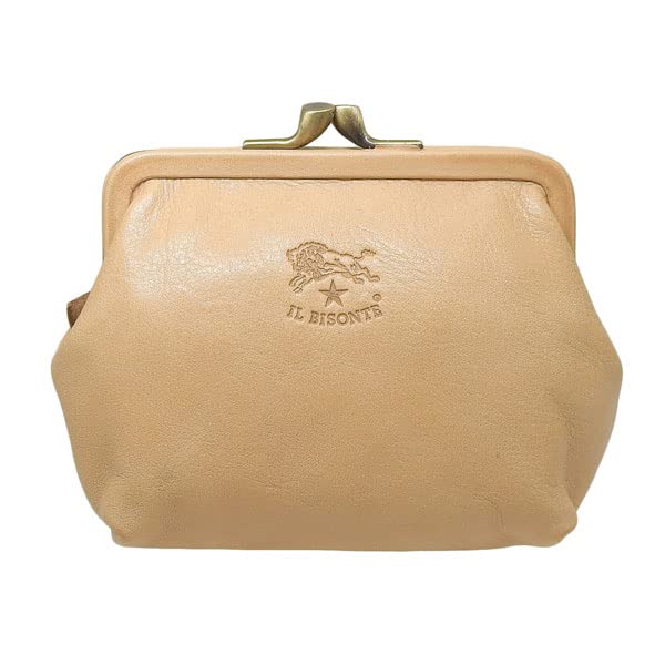 IL BISONTE Кошелек для монет Чехол для монет Натуральная кожа Застежка SCP005 pv0004 [IL BISONTE] Мужской [Товар]