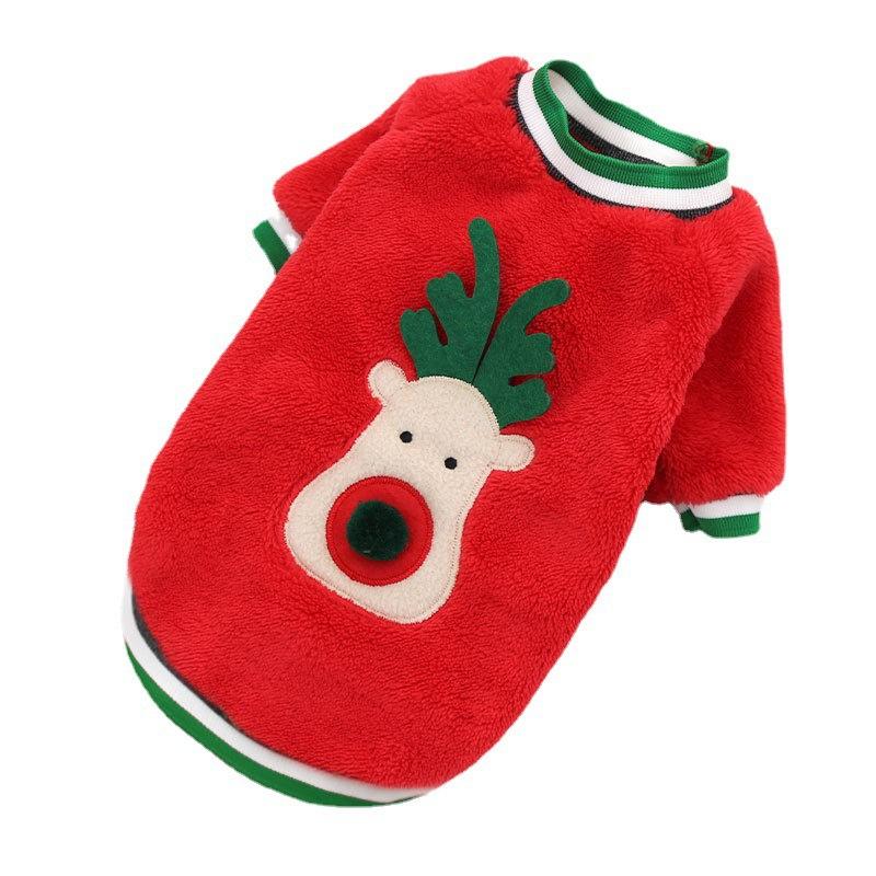 Christmas Puppy Dogs Clothes Pet Clothing For Small Medium Dogs Coats Dog Costume Chihuahua Yorkies Outfit Roupinha De