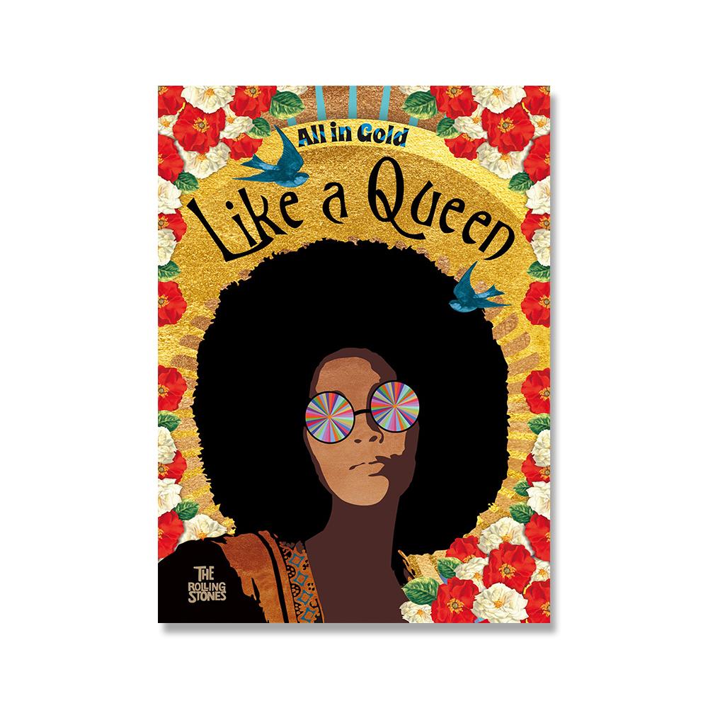 Винтажные плакаты и принты Rolling Stones, звезда рок-музыки, холст, картина, настенные художественные картины для гостиной, домашний декор, без рамки