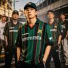 Retro Venice National Team Soccer Jersey Short Sleeve Football Top Streetwear Casual Hip Hop Style Sportswear