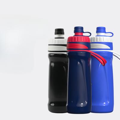 Фитнес-спортивная чашка для воды для езды на велосипеде, экструзионная чашка для воды, силиконовый чайник, пресс-бутылка