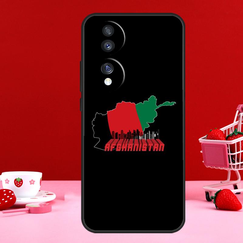 Афганский Афганистан Флаг Баннер Для Honor Magic 7 Lite 6 5 8 Pro Чехол Для Honor Win 200 400 90 70 50 X8b X8c X9a X9b X9c X9d