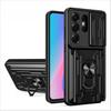 Для Samsung Galaxy S21 S22 S23 S24 S25 S26 Ultra S21 S26 S25 Plus Автомобильный держатель с кольцом и слотом для магнитной карты Защитный чехол