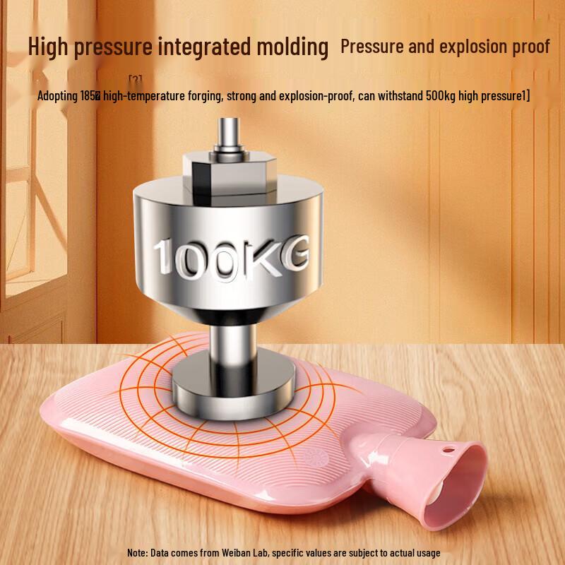 Grey Imitation Rabbit Fur Hot Water Bottle