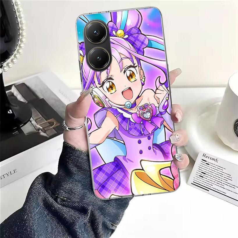 Мягкий чехол для телефона Pretty Cure для Xiaomi Redmi 15C 15 13C 13 Poco X5 X6 X7 F7 Ultra M7 12C 12 10 10C 9C 9A 9T 9 Fundas Poco