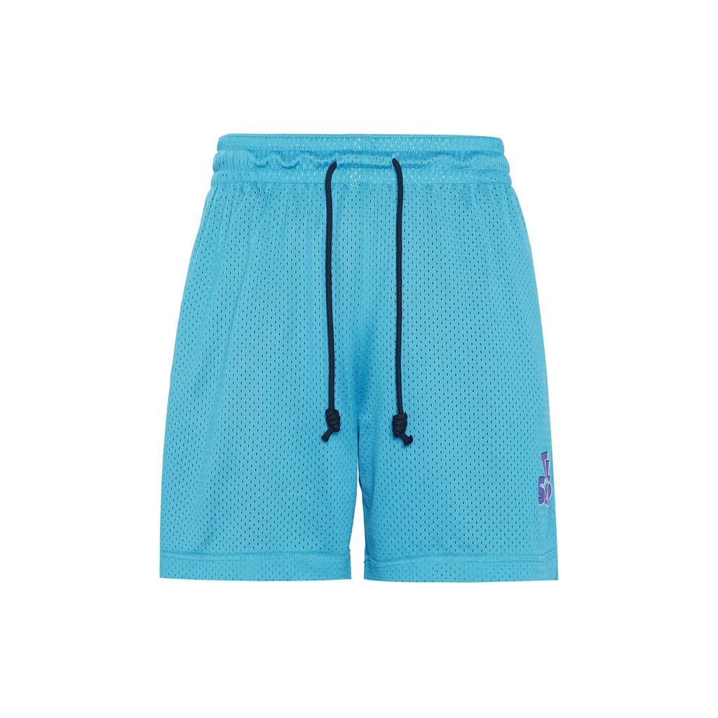 Nike Dri-Fit Standard Issue X Space Jam Баскетбольная сетка с надписями Прямые мужские шорты Небесно-голубые DJ3897-434