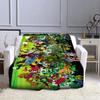 Cartoon B-Ben 10 Hero Anime  Blanket Children's Blanket High Quality Flannel Blanket Soft Comfortable Home Travel Blankets