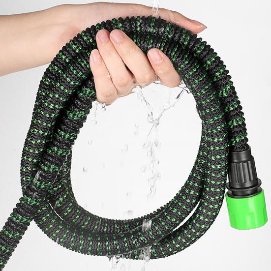 Расширяемая водопроводная труба без перегибов, 7 режимов струи. Пластиковый распылитель высокого давления без запаха.