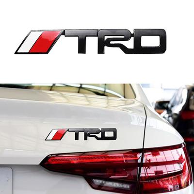 3D TRD металлическая модификация маркировки спортивный логотип автомобильные декоративные наклейки наклейка