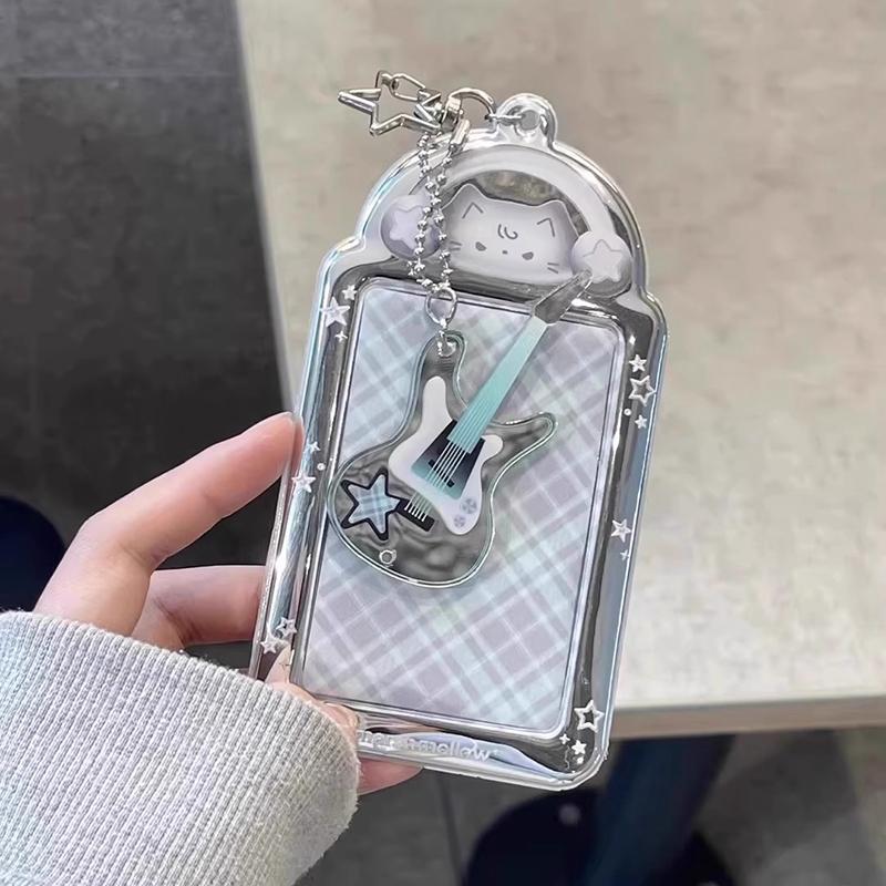 Kpop Держатель для фотокарточек Папка Рамки для фотокарточек Карточки айдолов Стенд для демонстрации Брелок для сумок Коллекционная книга с карточками Kpop