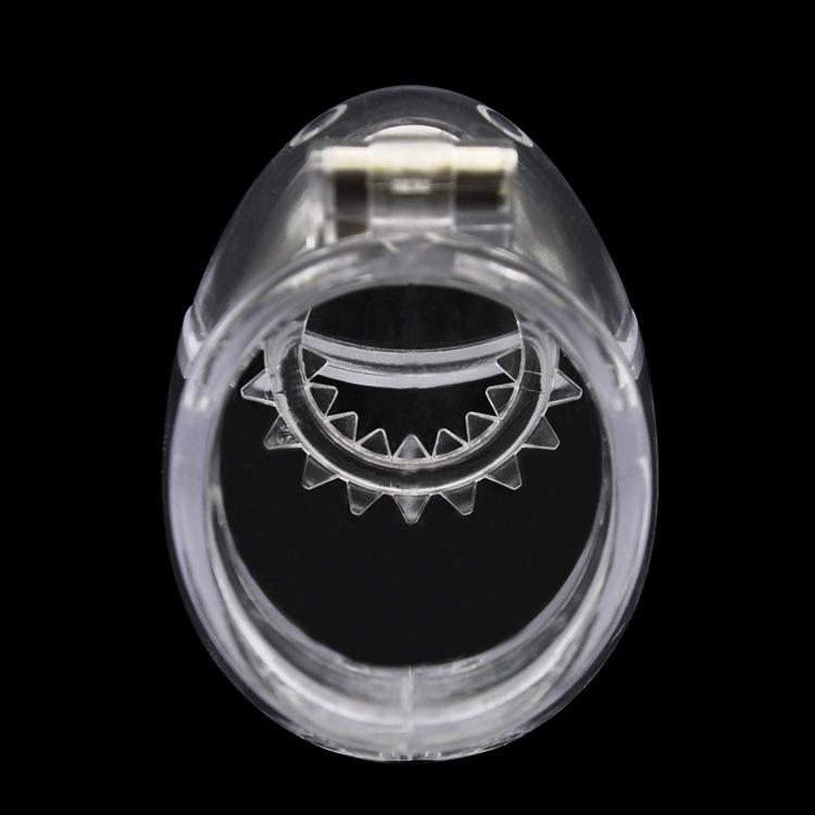 Men's Egg-Shaped Chastity Lock Cage CB6000 - Kinky Restraint Ring for Adult Use