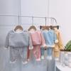 Baby Loungewear Suit Children's Thermal Underwear Plus Velvet Pajamas