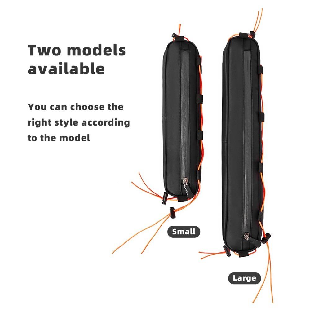 Large Capacity Bicycle Frame Bag Nylon Bike Storage Bag Durable Bike Under Tube Bag Daily Riding