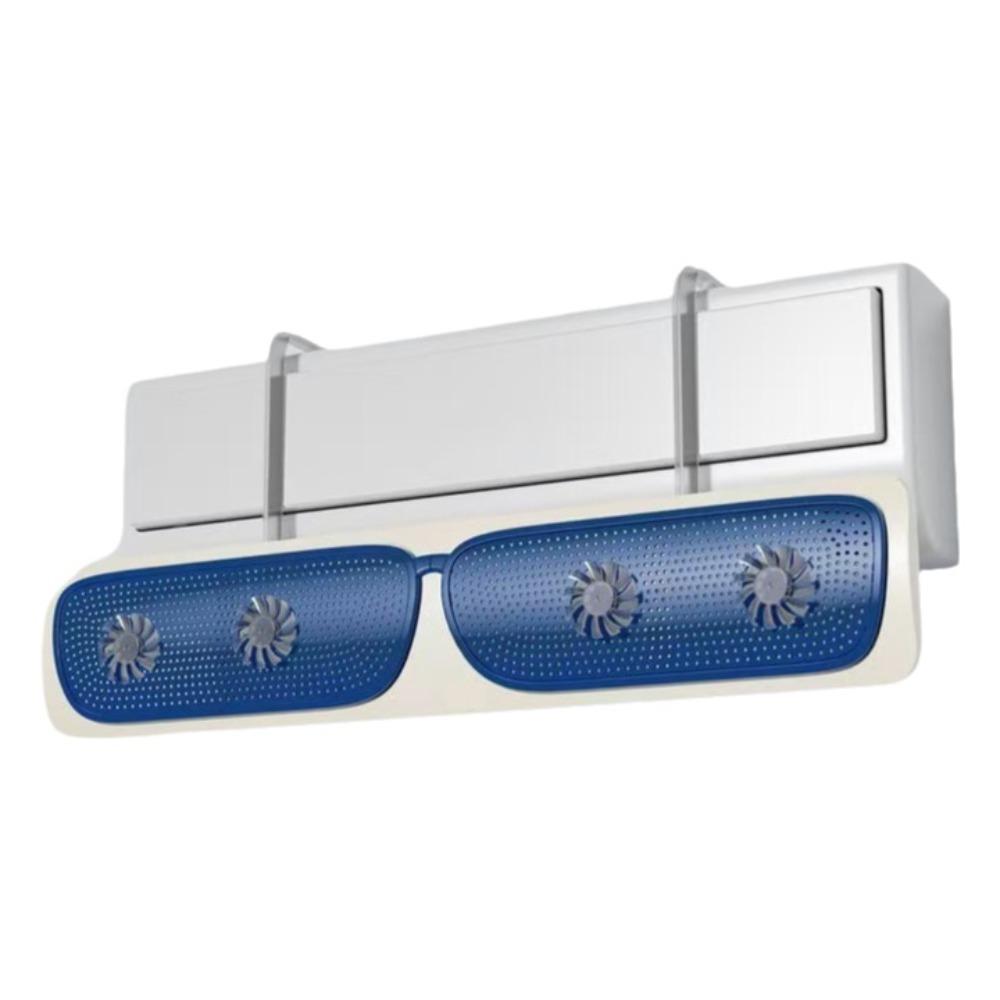 Silent Air Conditioner Outlet Baffle Anti Direct Blowing Air Diverter Cover Cold Environment