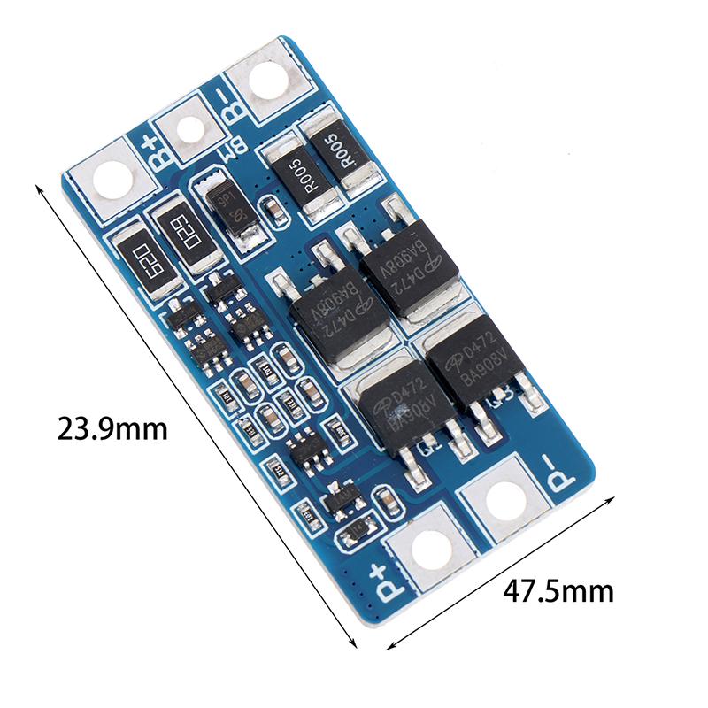 2S 10A 7,4 В 18650 Защитная плата литиевой батареи 8,4 В Сбалансированная защита