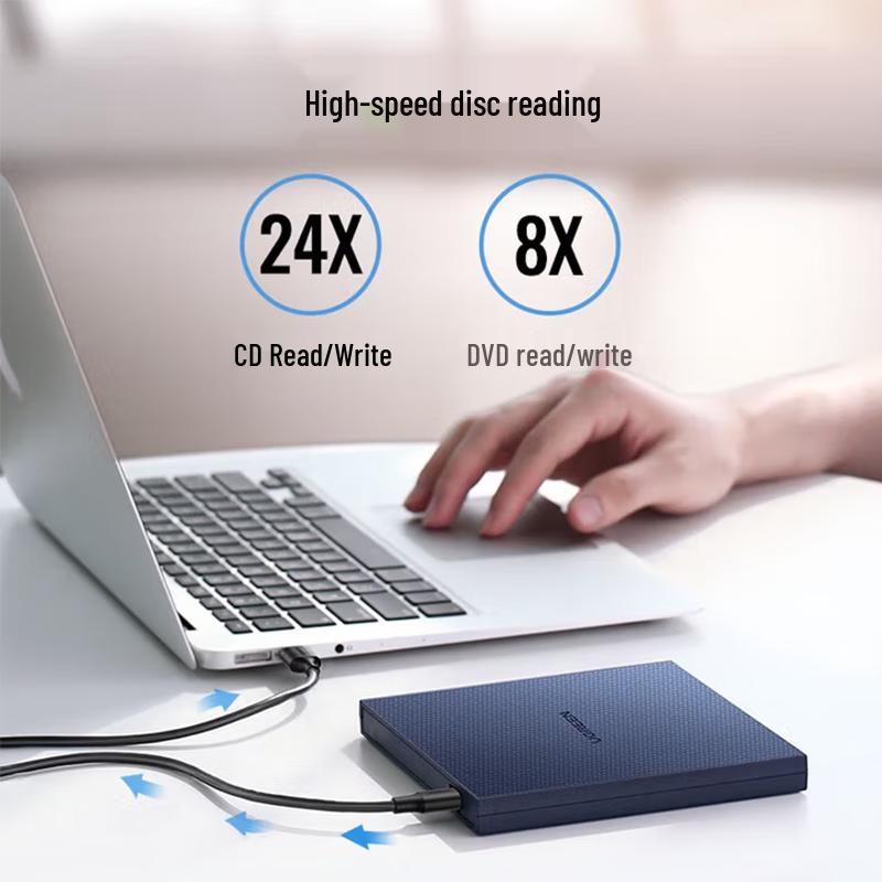 Ugreen Внешний USB-привод DVD-RW