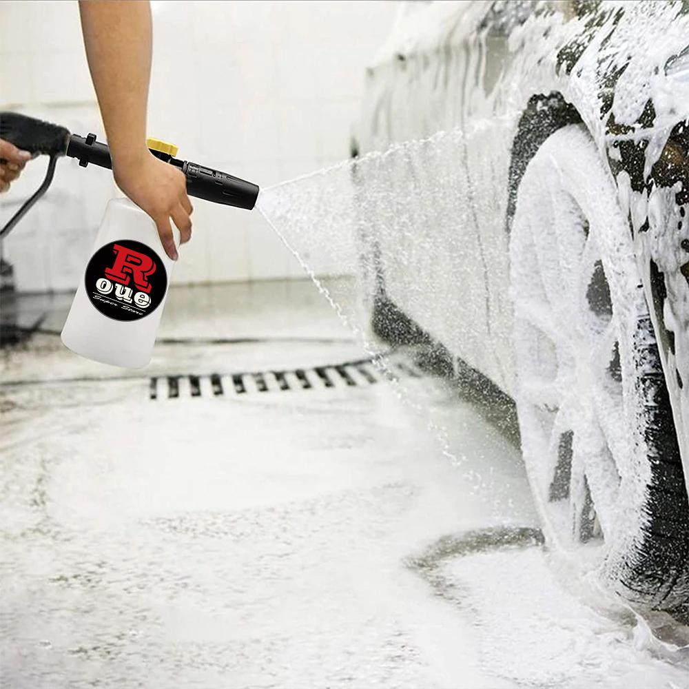 750ML Snow Foam Lance For Karcher K2-K7 Car Pressure Washers Soap Foam Generator With Adjustable Sprayer Nozzle