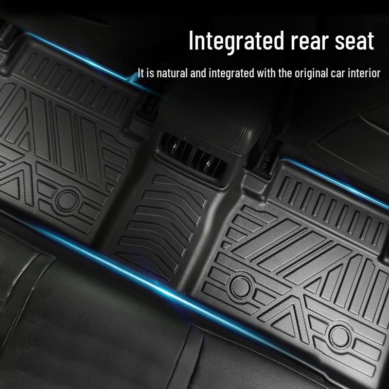 2023 Li L8 Водонепроницаемые TPE Коврики для пола: Экологичные, двухслойные коврики для салона автомобиля