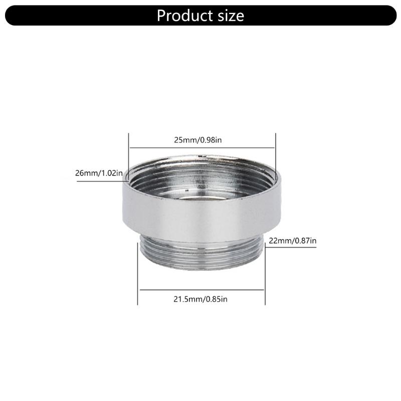 Pack of 20 Male Female Sink Water Tap Adapters Threaded Connectors for Kitchen Sink Aerators and Garden Hoses Connection