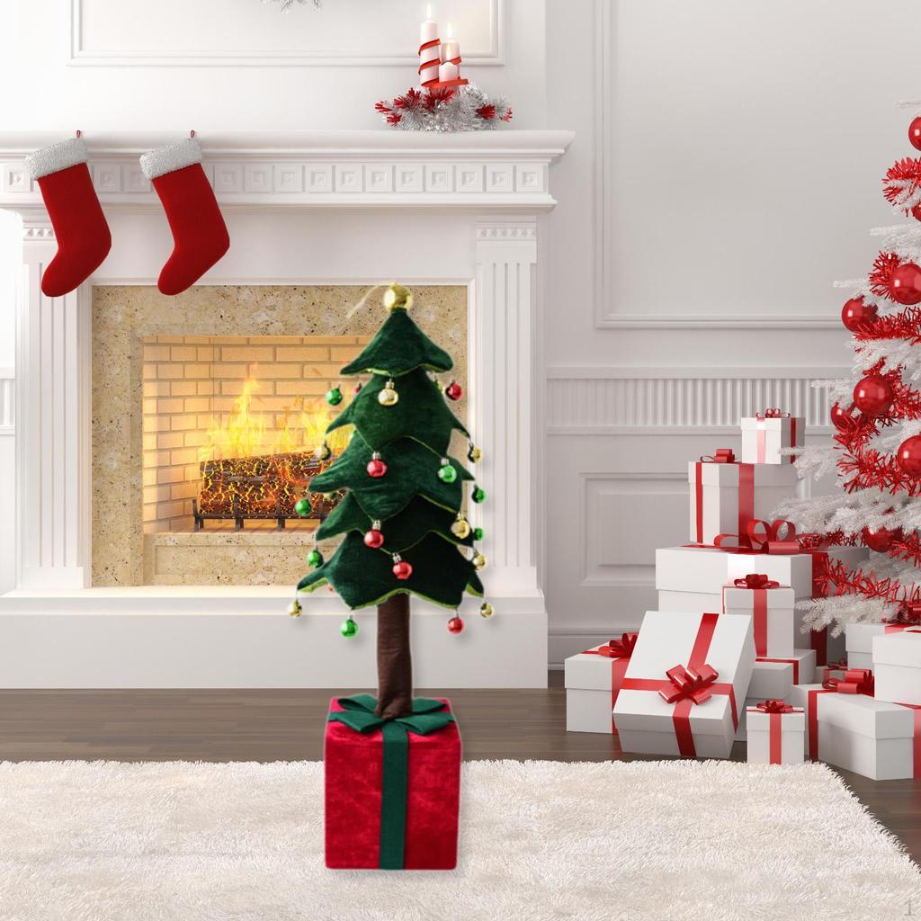 Artificial Christmas Tree Decoration Decorative Creative Gift Tabletop Xmas for Shelf