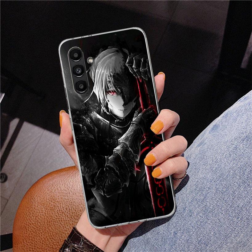Чехол для телефона Fate Zero Stay Night Saber для Samsung Galaxy A17 A16 A15 A14 A13 A57 A56 A55 A54 A53 A37 A36 A35 A34 A33 A26 A25 A24