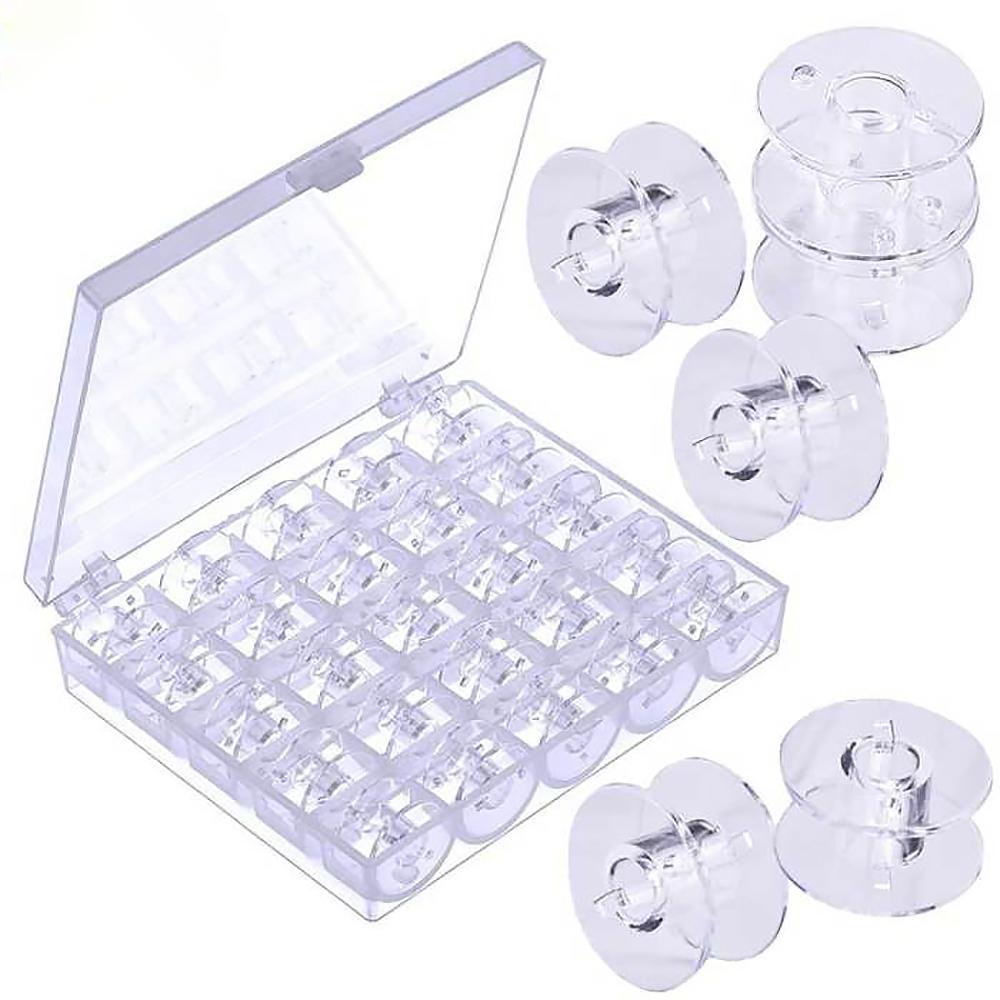 Box Plastic Sewing Supplies Plastic Bobbins Bobbin Sewing Supplies Sewing Machine Accessories