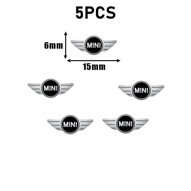 Car Key Emblem Stickers Auto Control Key Logo Car Accessories for MINI F55 F56 R60 R59 R58 WORKS One Cooper JCW 2023 R57 R56 R55 pwaxk99