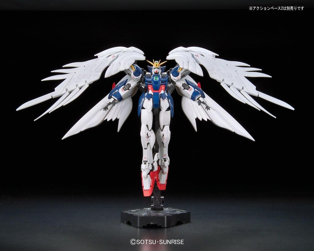 RG New Mobile Report Gundam W Wing Gundam Zero EW масштабная пластиковая модель XXXG-00W0 1/144 с цветовой кодировкой