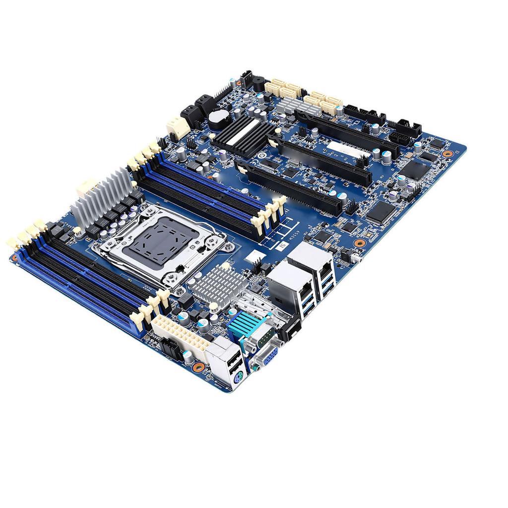 Материнская плата GA 6PXSVT LGA 2011 4-канальная память DDR3 Поддержка SFP и 10-гигабитного сетевого интерфейса для Intel Xeon E5