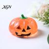 Stress Reduction Gadget Halloween Pumpkin Relief Toy, Spooky Head Squeeze Portable Reliever Clear Glitter Sugar Ball, Party Favors TPR Ball