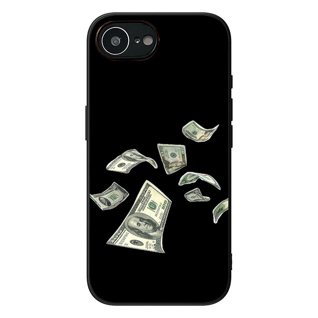 Чехол для Apple iPhone 13 12 Mini XS 11 Pro Max 7 8 Plus + XR SE 2022 2020 SE3 Чехол для телефона Биткоин BTC Деньги 100 Долларов