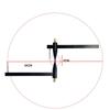 Compass Caliper Pottery Tools Ceramic Cutting Caliper Circular Cutter Cutting Tool Clay Cutter