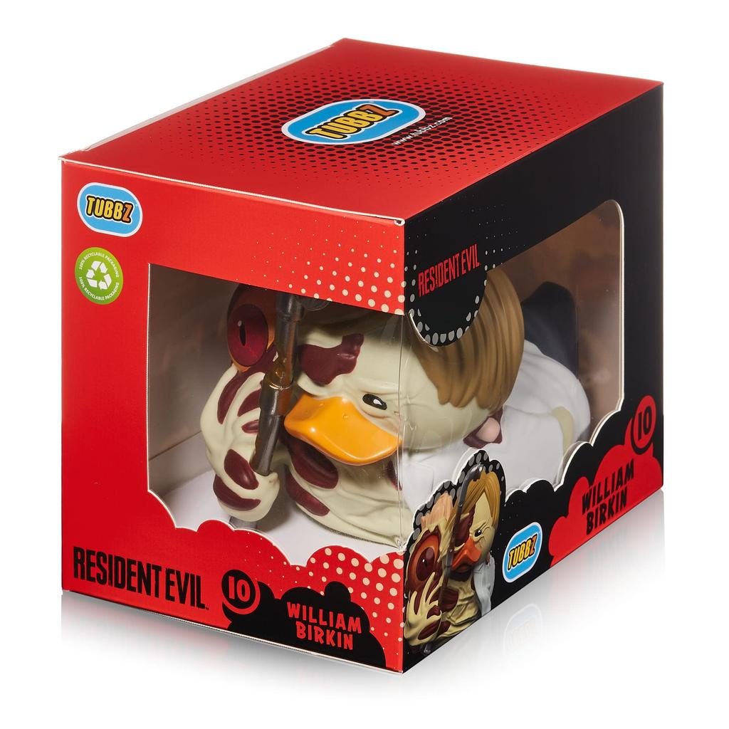 TUBBZ Boxed William Birkin Collectible Vinyl Rubber Duck Figure Official Resident Evil Merchandise Movies Video Games - - TV, &