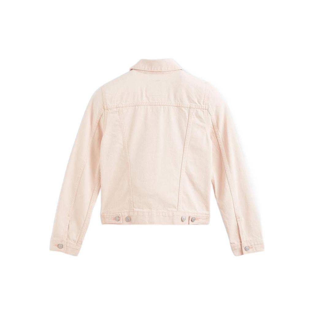 Джинсовая куртка Levis однотонная женская розовая 29945-0121