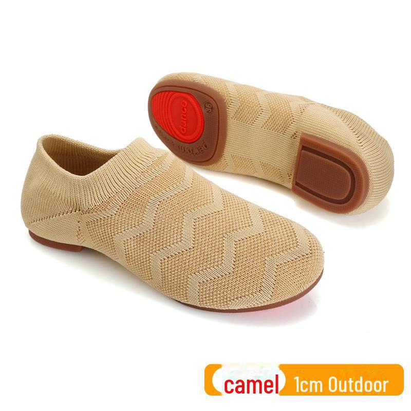 Женская мягкая подошва для балета и джазовых танцев для современных танцев, черлидинга и китайских этнических танцев