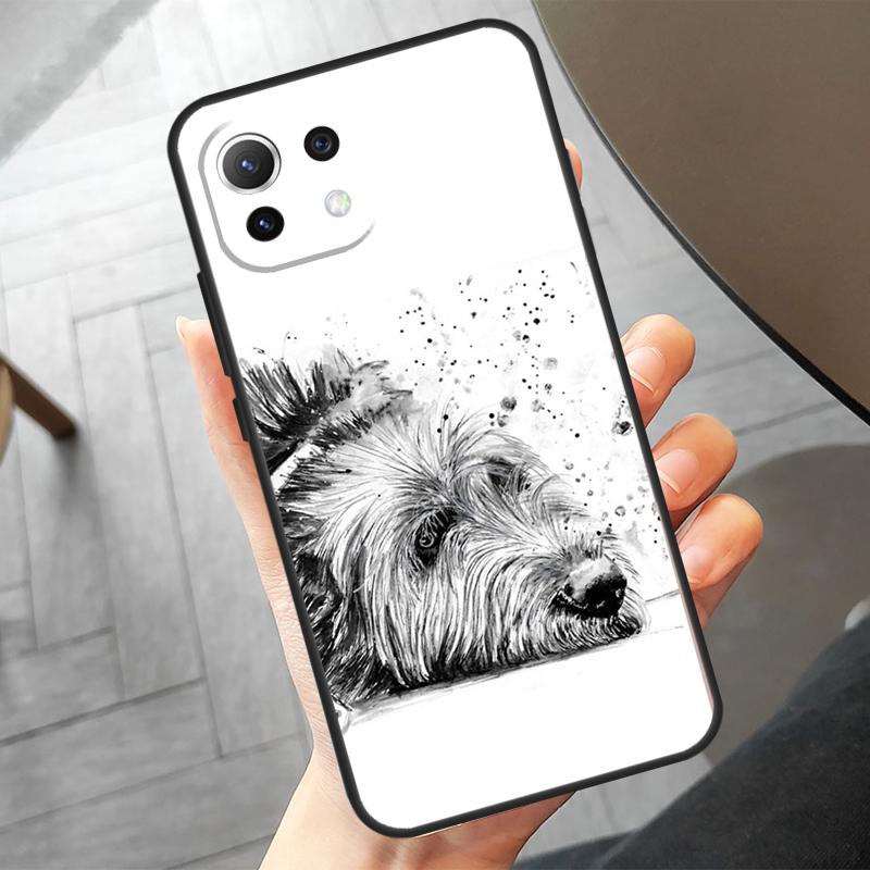 Irish Wolfhound Dog Case For Xiaomi 14 Ultra 11T 12T 13T Pro 12 13 Lite POCO F6 Pro M6 X3 X5 X6 M5s F3 F5 Cover