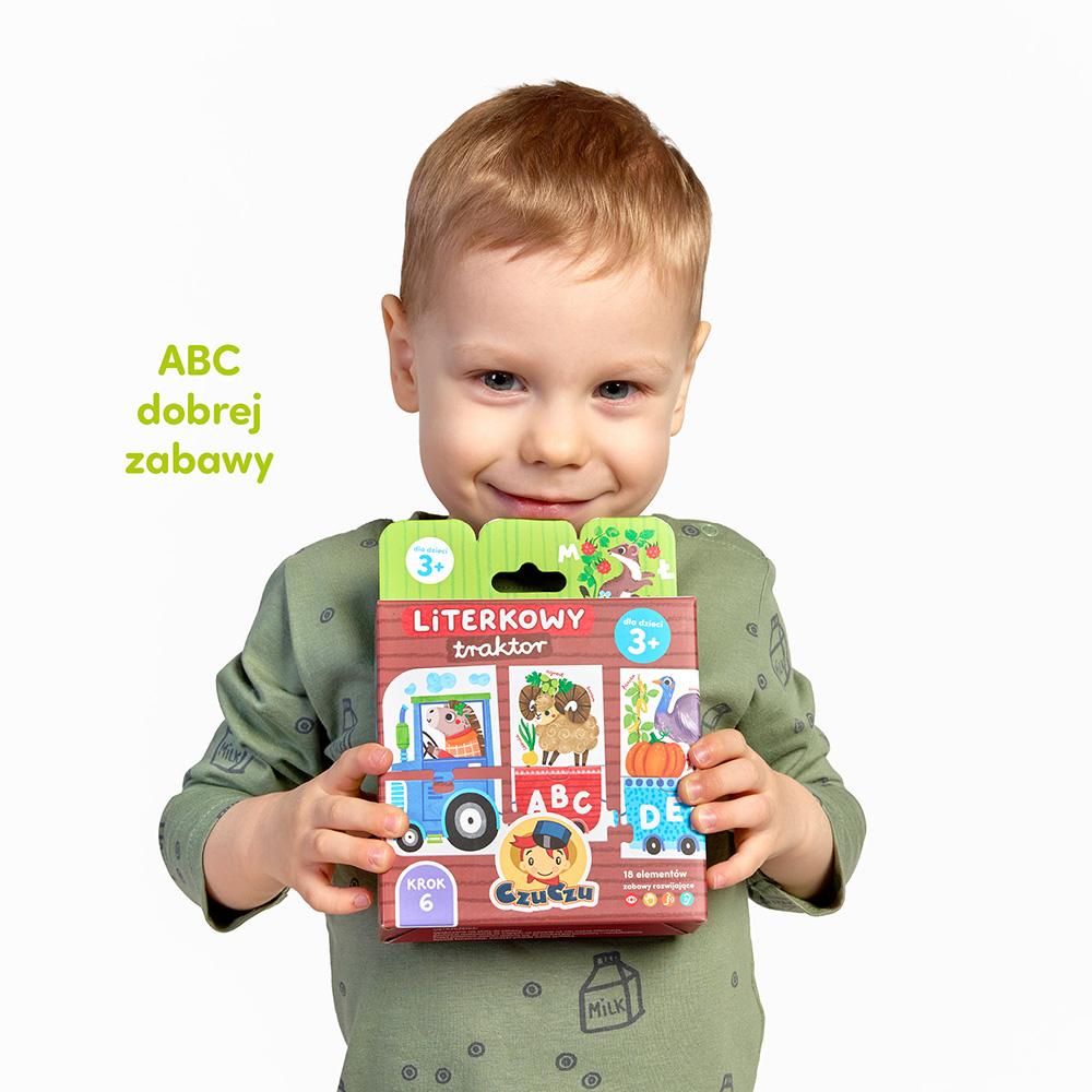 Czuczu puzzle for children Letter tractor - 3