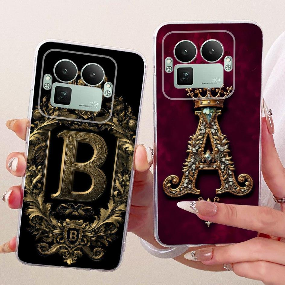For Realme GT8 Case Realme GT 8 Pro Cover 2025 Fashion Letters Crown Capa Soft Silicone Bumper For Realme GT8 Pro RMX5210 Fundas