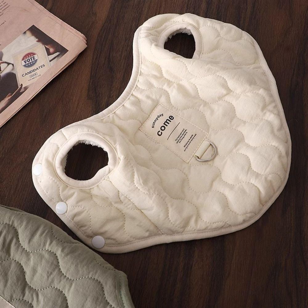 with D-ring Pet Jacket Thick Warm Puppy Coat New Winter Pet Dog Vest  for Small Medium Pet