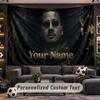 Wall Hanging Tapestry Custom NameApache 207 Pattern Personalized Printed Fabric Wall Decor