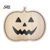 Spooky Party Decoration Halloween Wooden Pallet, Decorative Serving Tray, Skeleton/Ghost/Pumpkin Storage Handcrafted Gothic Home Accessory Organizer