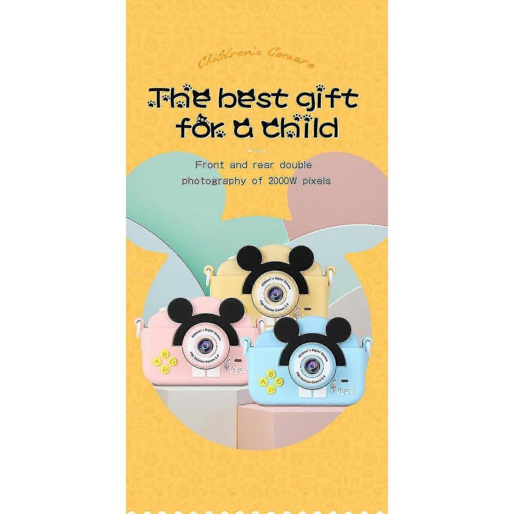 Mini Dslr Camera Cartoon Toy Digital Camera Recorder Mickey Model