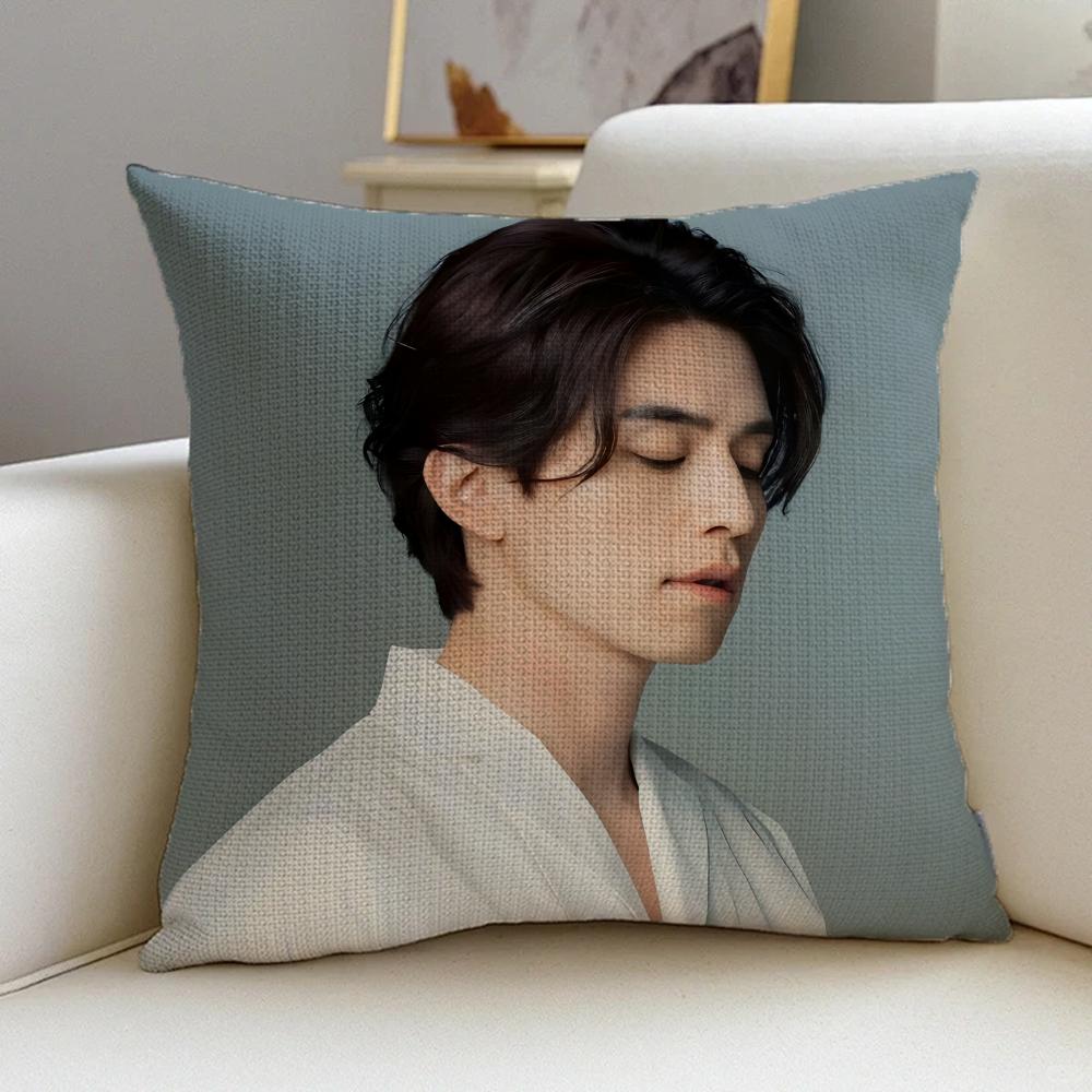 S-Lee Dong Wook Cushion Cover Natural Linen Pillowcase Set, All-In-One Decor For Sofa, Bedroom & Chair