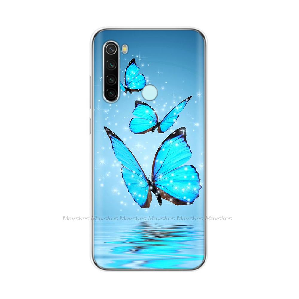 Для Xiaomi Redmi Note 8T 8 T Чехол Силиконовый Расписной Мягкий ТПУ для Xiaomi Redmi Note 8 Pro Note8 8T Глобальный Чехол Обложка Fundas Coque