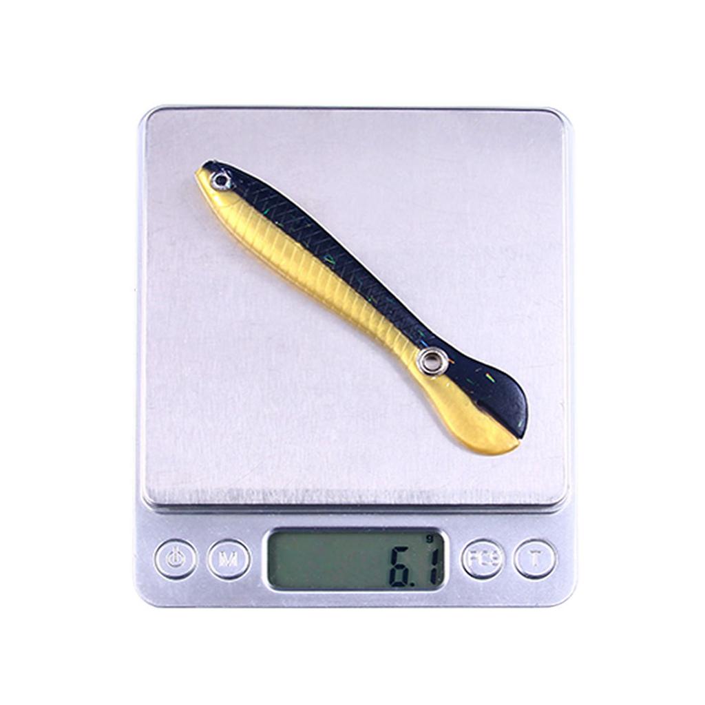 10 Pcs Soft Plastic Fishing Lures Worm Baits Jigging Wobbler Fishing Lures Artificial Swimbaits for Saltwater Fishing