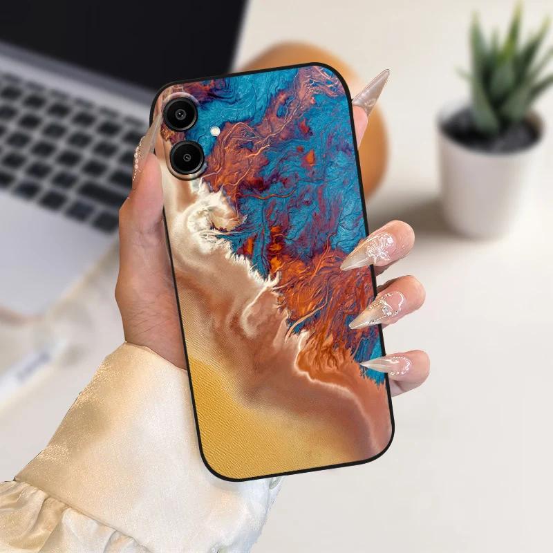 Модный мультяшный чехол для Samsung A06 Чехол A16 4G 5G Мягкий силиконовый ТПУ Чехол для телефона для Samsung Galaxy A05 A05S Защитные оболочки