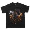 Horses Collage Horse Lover Graphic for Men Women Boys Girls T-Shirt
