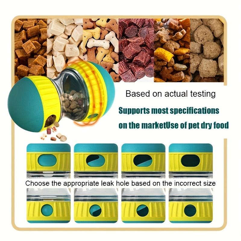 Большая интерактивная игрушка для собак - медленно катящийся мяч для раздачи лакомств, прочный пластиковый материал, предотвращает деструктивные привычки и занимает умы питомца