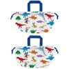 Skater Children's Lunch Box Drawstring Bag Disney Mickey Mouse & Friends Dinosaur Made In Japan KB7-A